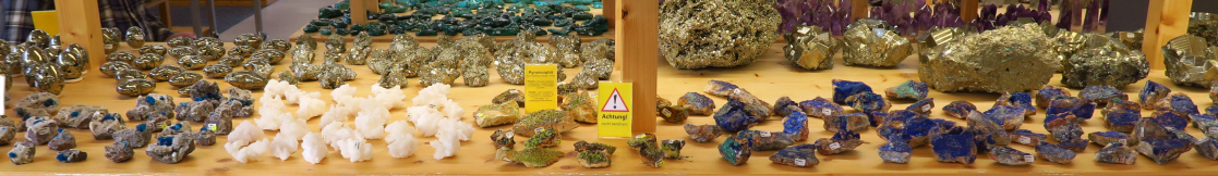 Mineralien im Haus der Edelsteine kaufen